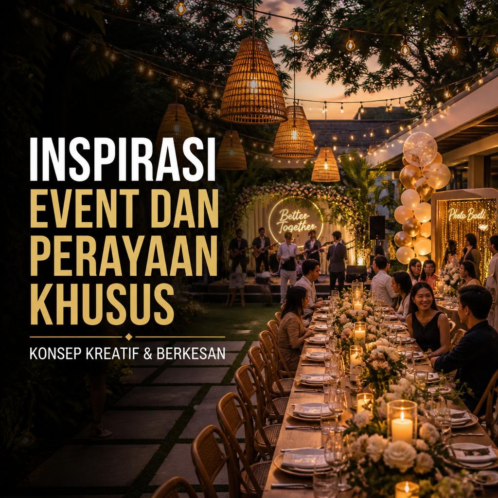 Inspirasi Event dan Perayaan Khusus dengan Konsep Kreatif