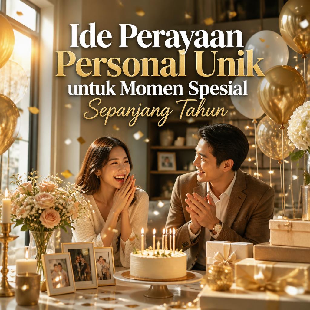 Ide Perayaan Personal Unik untuk Momen Spesial Sepanjang Tahun